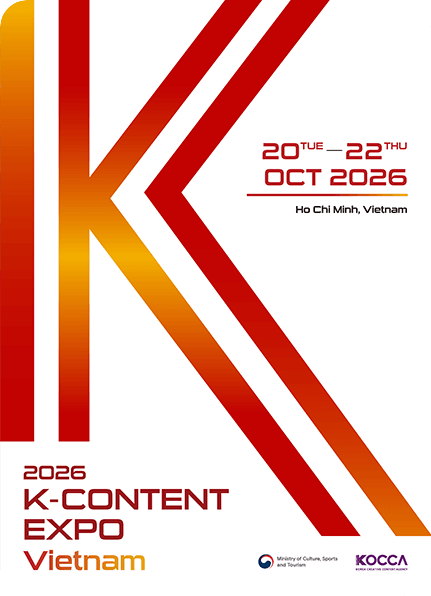 2026 베트남 K-콘텐츠 엑스포 공식 포스터